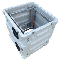 Tricases RU100 10U boîtier de rack d'ordinateur en matière plastique pour serveur de dispositif électronique de 19 pouces