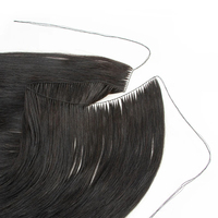 Extensions de cheveux chinois vierges bruts 100 % naturels, les plus vendues, de haute qualité, en plumes, tissage sans couture, faciles à installer