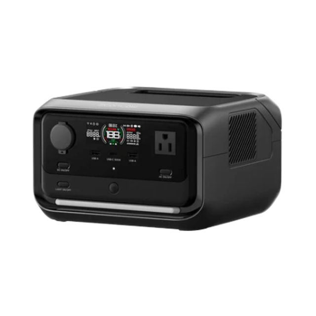 Ecoflow River 3 Plus 600w Solar Generator Fast Charging Potable Power Station