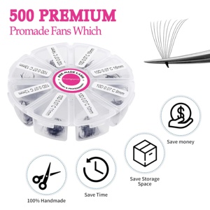 500 800 1000 <span class=keywords><strong>Pro</strong></span> trước khi thực hiện Fan <span class=keywords><strong>Lash</strong></span> lỏng người hâm mộ lông mi mở rộng - Product Image 5