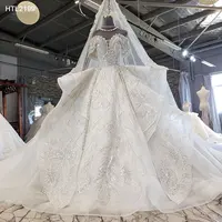 Jancember - Luxury Sequin Beaded Wedding Dress