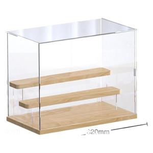 Estante de exhibición de madera maciza acrílico personalizado para caja ciega, figurita de almacenamiento, muñeca para soporte de exhibición de <span class=keywords><strong>Lego</strong></span> - Product Image 5