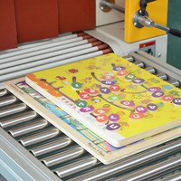 Machine d'emballage automatique à film rétractable à grande vitesse GURKI GPL-4535I GPS-4525 avec composants de base pour livres, aliments et boissons