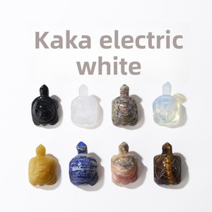 Proveedor Profesional de Figuras de Animales Talladas a Mano de 1.5 Pulgadas, Escultura de Tortuga de Cristal, Adorno de Tortuga para Decoración del Hogar - Product Image 4