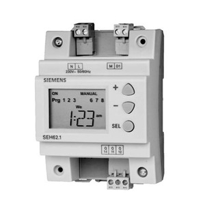 Siemens Seh62.1 Digital Clock Controller 230V 50/60Hz <b>Timer</b> Switch Manual Control 24 Hour Setting - Product Image 2