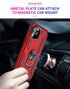 Per il <span class=keywords><strong>iPhone</strong></span> 11 Pro Max 360 anello rotante in metallo cavalletto magnete auto TPU PC armatura cassa del telefono del respingente per il <span class=keywords><strong>iPhone</strong></span> 12 13 Mini Pro Max - Product Image 5