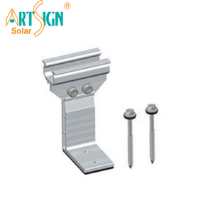 Support de montage de panneau solaire en forme de L <span class=keywords><strong>pour</strong></span> toit métallique en aluminium 6005-T5, support solaire réglable en forme de L <span class=keywords><strong>pour</strong></span> système de support photovoltaïque |   Art Sign - Product Image 6