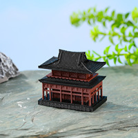 Décoration de table de sable pour aquarium, rocher décoratif, bâtiment ancien, micro-paysage, pavillon, maison, bonsaï, paludarium, vente chaude, directement de l'usine