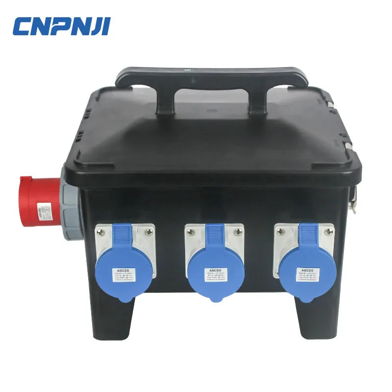 CNPINJI ABS/PC OEM ODM Ire retardante eléctrico Lp67 caja de toma de corriente a prueba de agua tablero de distribución inteligente de plástico