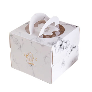 Boîtes à pâtisserie en gros, boîtes à gâteaux transparentes blanches simples avec fenêtre pour mariage, <span class=keywords><strong>anniversaire</strong></span>, fête, cadeau - Product Image 6