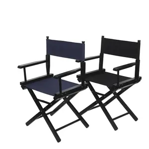 كرسي مخرجين فنانين خشب مكياج مكتب قابل للطي وخفيف الوزن احترافي - Product Image 1