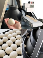 Commerciële deegdeler Automatische deegportioneeringsmachine Bakkerijdeegsnijmachine voor het maken van brood en gebak