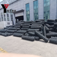 Cage en gabion remplie de pierres, en fil de fer à faible teneur en carbone, sur mesure 100x120mm pour les pentes autoroutières, les murs de soutènement et les projets civils