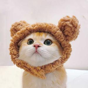 Fabricant Vente de gros Chapeau en peluche mignon pour petit chien et chat - Product Image 3