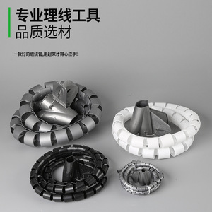 Boao Cable Management Conduit Pe66 Wire Wrapping <b>Tube</b> High Elasticity Wear <b>Resistant</b> For Cable Organization - Product Image 1