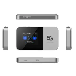 Roteador 5G sem fio portátil sem fio para celular, roteador com wi-fi, banco de potência, roteador de bolso wi-fi 6 5G, roteador com slot para cartão e SIM, atacado