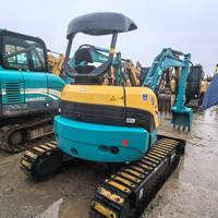 Mini-excavatrice Kubota U-35, poids opérationnel 3500 kg, cabine avec climatisation, prête à l'emploi avec marteau hydraulique, excavatrice compacte