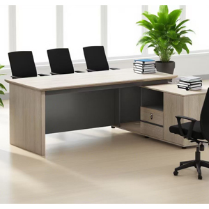 Mới hiện đại nội thất văn phòng mới nhất bàn văn phòng thiết kế CEO điều hành Bàn Quản Lý L hình bàn điều hành - Product Image 2