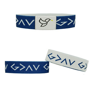 213/215/216 השראה jesus bible wristband לביש wristband מתמשכים דת צמיד אמונה רציף אלסטי 13.56mhz - Product Image 5