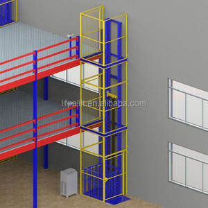 500 kg Hidrolik Küçük Ucuz Taşınabilir Kargo Asansörü - Product Image 6
