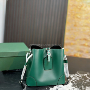 Bolso de Mano Tipo Cubo Mini de Lujo para Mujer, de Cuero Genuino, Bandolera, Ligero, Gran Capacidad, Duradero - Product Image 3