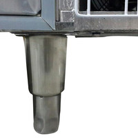 XUECUN BT-C-1.8/D-LCurtain Table à glace Équipement de cuisine Réfrigérateur Congélateur Refroidisseur combiné Réfrigération Table à glace commerciale