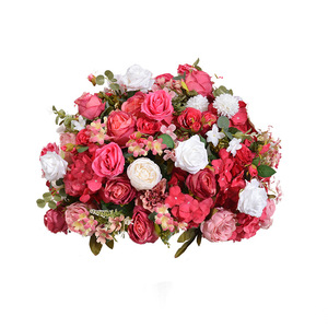 70cm Embroidered Ball Rose Ball Exhibition Window <b>Display</b> Simulated <b>Flower</b> Wedding Table Stage Decoration <b>Flower</b> Ball - Product Image 5