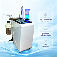 Appareil de nettoyage facial à jet d'eau hydrogénée H2, atomisation nano, nettoyage en profondeur des pores, blanchiment, éclat et hydratation