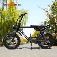 Prix usine rétro vélo électrique 48v gros pneu vélo électrique 16ah beach cruiser ebike 750w bafang rétro beach cruiser vélo
