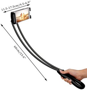 Supporto per <span class=keywords><strong>Cellulare</strong></span> da Auto con Rotazione a 360 Gradi, Accessori per Telefono, Supporto da <span class=keywords><strong>Collo</strong></span> per <span class=keywords><strong>Cellulare</strong></span> - Product Image 2