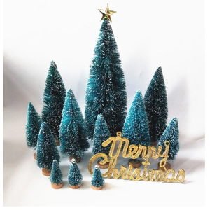 Mini árboles <span class=keywords><strong>de</strong></span> <span class=keywords><strong>Navidad</strong></span> artificiales Base <span class=keywords><strong>de</strong></span> madera Sisal mesa <span class=keywords><strong>de</strong></span> nieve juego <span class=keywords><strong>de</strong></span> artesanía <span class=keywords><strong>para</strong></span> decoración del hogar fiesta <span class=keywords><strong>para</strong></span> la familia figuritas <span class=keywords><strong>de</strong></span> <span class=keywords><strong>Navidad</strong></span> Juguetes - Product Image 3