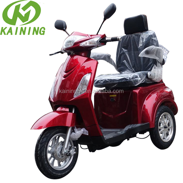 Trike Scooter Three Wheel Electric Scooter Scooty for Sale Adult 1000w Electric Motorcycle