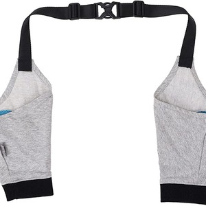 Dog <b>Knee</b> Brace Grey Front Leg Support Joint <b>Protector</b> For Dogs Medium Size - Product Image 5