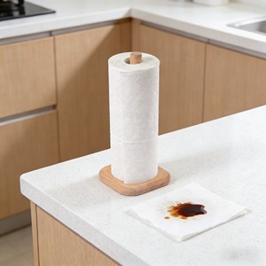 Rouleau de serviettes <span class=keywords><strong>en</strong></span> <span class=keywords><strong>papier</strong></span> super absorbantes sans peluches pour cuisine, essuie-tout humides, <span class=keywords><strong>papier</strong></span> absorbant pour cuisine - Product Image 2
