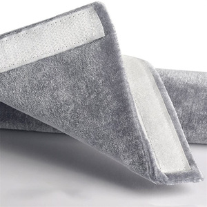 Fundas de terciopelo para manijas de puertas, protector de manijas de refrigerador, gris, negro, rojo vino, amarillo, blanco, instalación con cinta 3M - Product Image 2