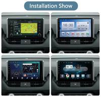 Reproductor de DVD para Automóvil Android para Toyota RAV4 2018 2019 2020, Navegación GPS, Radio Estéreo para Automóvil, Compatible con 4GLTE, DSP, Car-play, IPS 1280*720