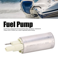 Pompe à carburant 28128525A remplacement d'installation facile et robuste à haute dureté pour Evinrude E-tec Etec Vst électrique 15/25/30 HP