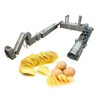 Ligne de production entièrement automatique pour la transformation des pommes de terre semi-frites, machine de fabrication de frites surgelées