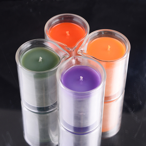 <span class=keywords><strong>Bougie</strong></span> parfumée d'aromathérapie Double sexe <span class=keywords><strong>de</strong></span> vente chaude dans un pot en verre coloré avec marque privée pour l'utilisation d'huile <span class=keywords><strong>de</strong></span> lotion <span class=keywords><strong>de</strong></span> <span class=keywords><strong>massage</strong></span> - Product Image 6