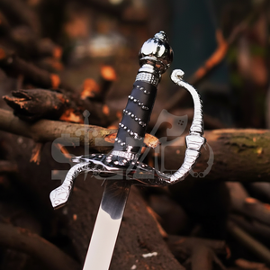 Beau couteau personnalisé fait à la main gaine en cuir jouet épée cadeau idéal - Product Image 1