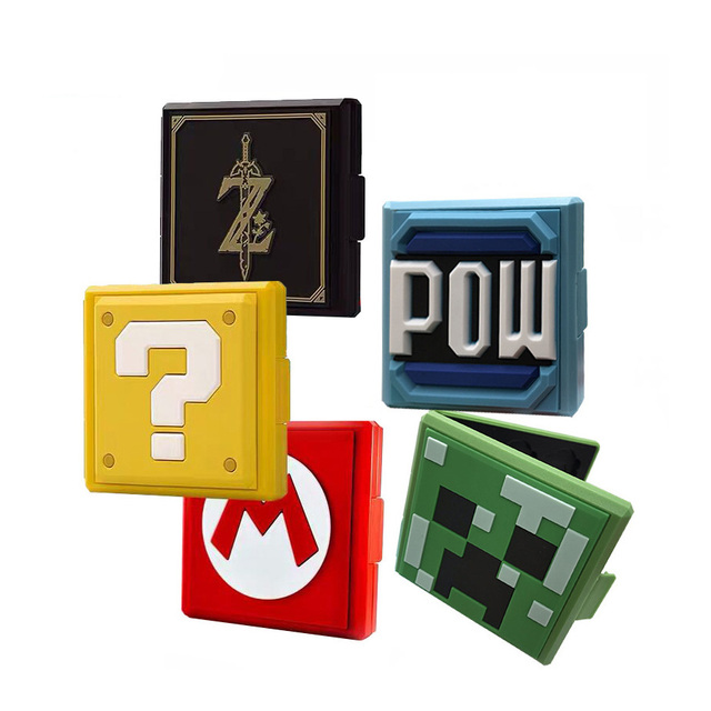 12 in 1 Game Card Case Holder Storage Protective Cover Hard Shell Box for Nintendo Switch Lite OLED Cartridge Holder Protector