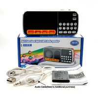 Radio de poche L-088FM AM FM, lecteur MP3, haut-parleur pour nouvelles et musique, mini radio portable, radio multifonction avec recherche automatique des chaînes