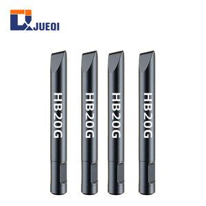 JUEQI <span class=keywords><strong>HB</strong></span> 20G-KHB 20G 135*1200 Parti per Martello Idraulico, Scalpello per Escavatore, Punta Diamantata, Martello Demolitore in Materiale 40CR/42CRM 3 - Product Image 2