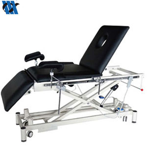 YC-C105 kualitas tinggi baja tahan karat dapat disesuaikan sofa ujian Manual pengiriman Ginekologi Rumah Sakit - Product Image 3