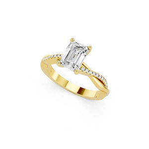 Anillo de Diamante Cultivado en Laboratorio, OEM ODM, Oro Personalizado de 14K/18K/22K, Anillo de Lujo para Mujer, Certificado de Diamante Cultivado en Laboratorio - Product Image 6