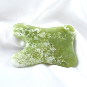 Rodillo de Jade Natural para la cara, Gua Sha, piedra Natural, masajeador de cuello corporal, acupuntura, cuidado de los ojos, Spa, herramientas de masaje, masaje, levantamiento de rostros - Product Image 3