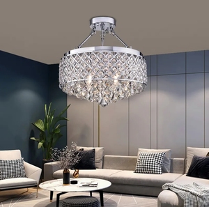 OEM nueva llegada lámpara colgante techos bajos accesorio redondo lámpara colgante techo techos bajos candelabro de latón moderno - Product Image 2