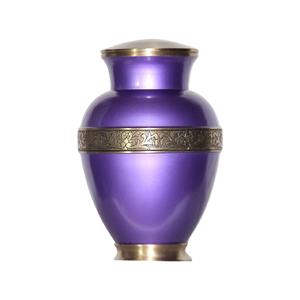 Urnes de crémation traditionnelles en métal Urnes de cendres pour adultes pour les cérémonies funéraires Pots de crémation de qualité supérieure du fabricant indien - Product Image 4