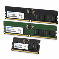 Modul Memori UDIMM Desktop DDR5 288Pin DIMM 16GB 5600MHz 6000MHz untuk Komputer Kantor