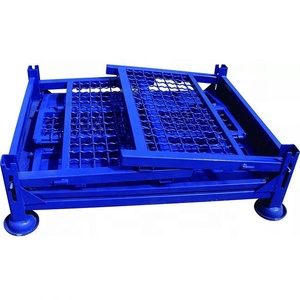 Vente directe d'usine personnalisé Heavy Duty Pliable stockage palette cage - Product Image 3